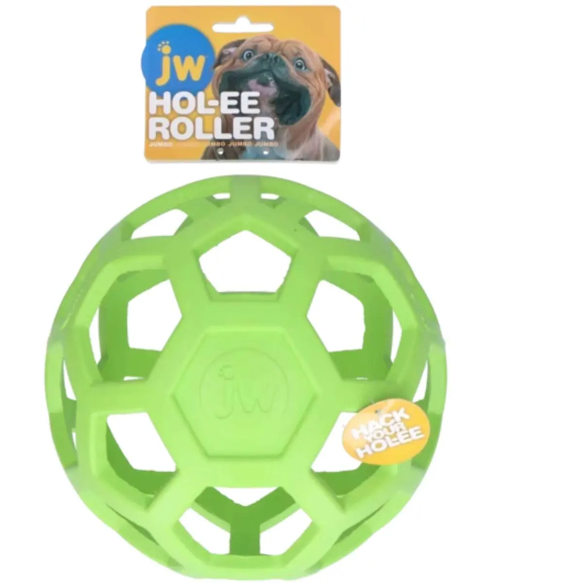 Jw Speelbal Hol-Ee Roller Jumbo Groen 1