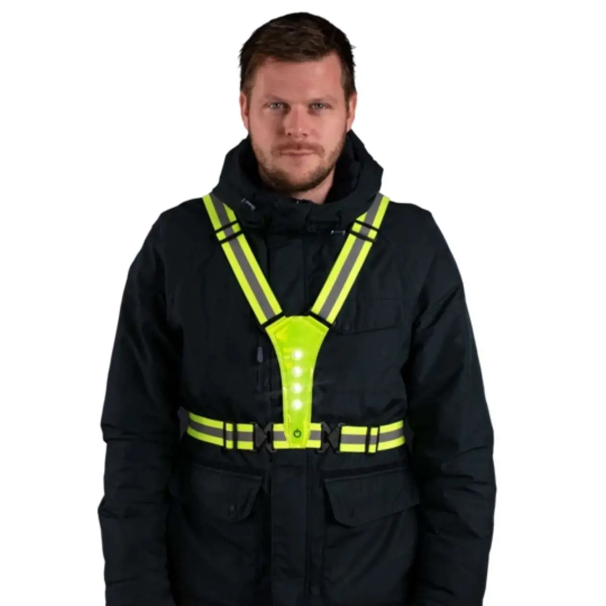 Excellent Human Safety Harness Nightwalk Geel 1