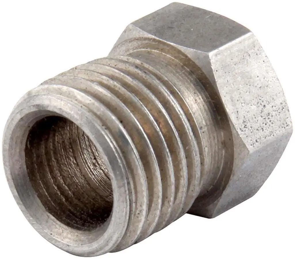 Allstar Performance Inverted Flare Fitting Nuts – -6An, Zinc-Plated Steel, Pack Of 10 (All50141) 1