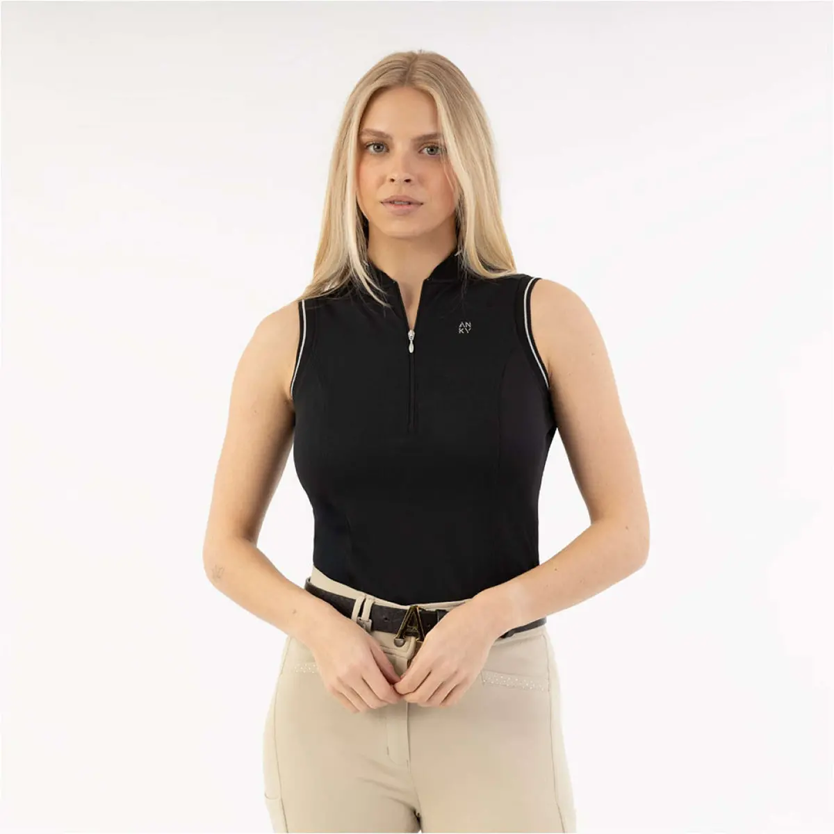 Anky Shirt Sleeveless Atc261202 Zwart 1