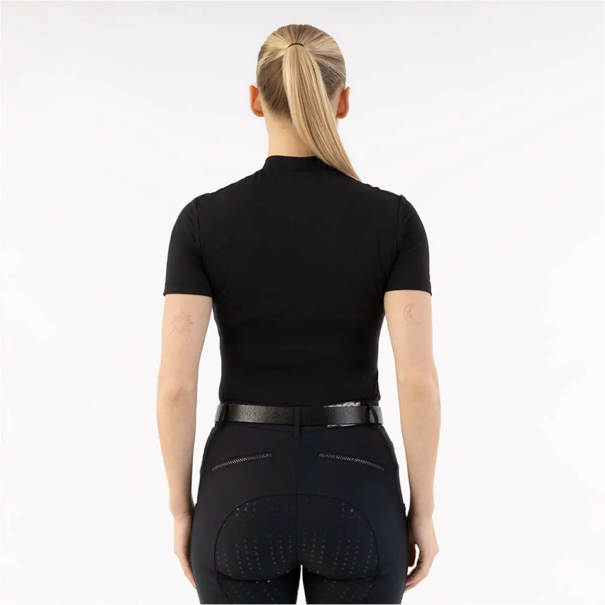 Anky T-Shirt Mockneck Tee Atc261205 Zwart 2