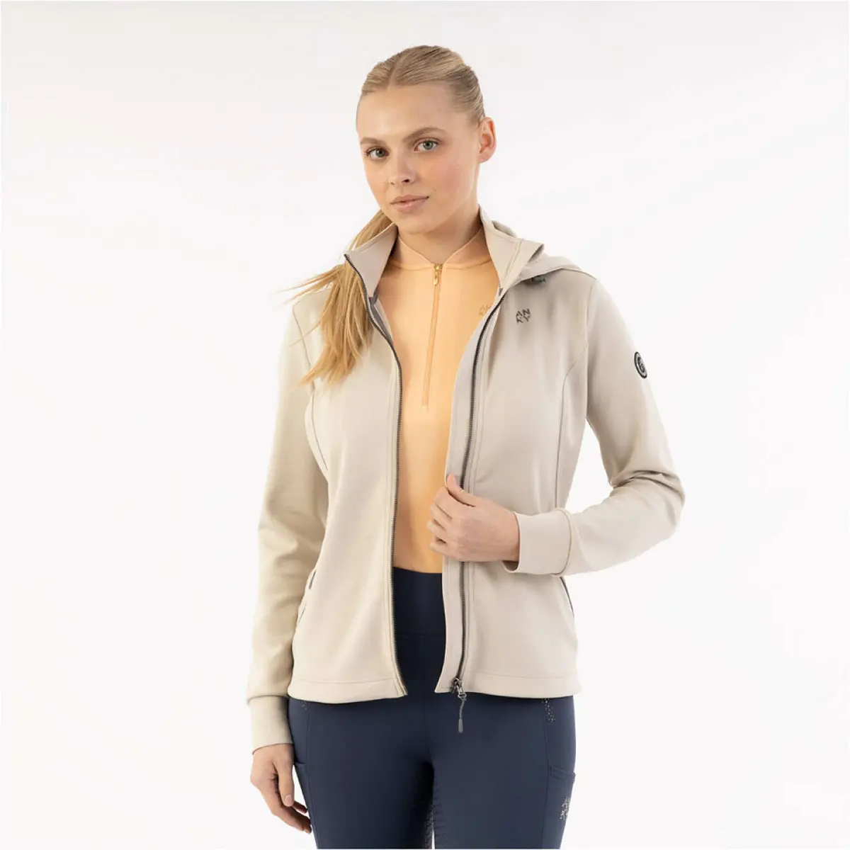 Anky Vest Hooded Tech Atc251101 Island Fossil 1