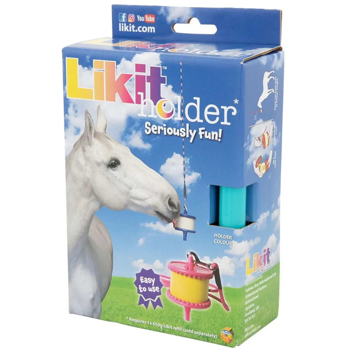 Likit Houder Met Touw Voor Steen Aqua 1