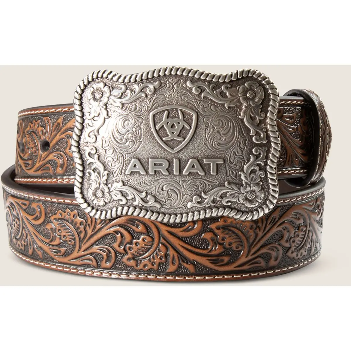 Ariat Riem Cow Buckle Heren Zwart 1