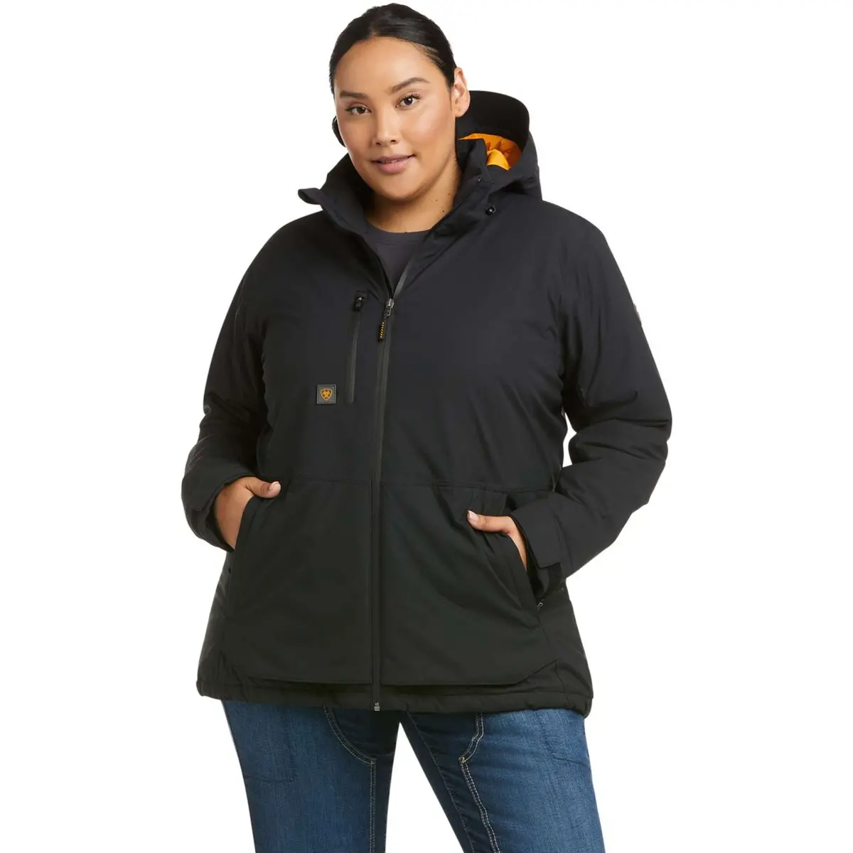 Ariat Jas Rebar Storm Fighter 2.0 Waterproof Dames Zwart 1