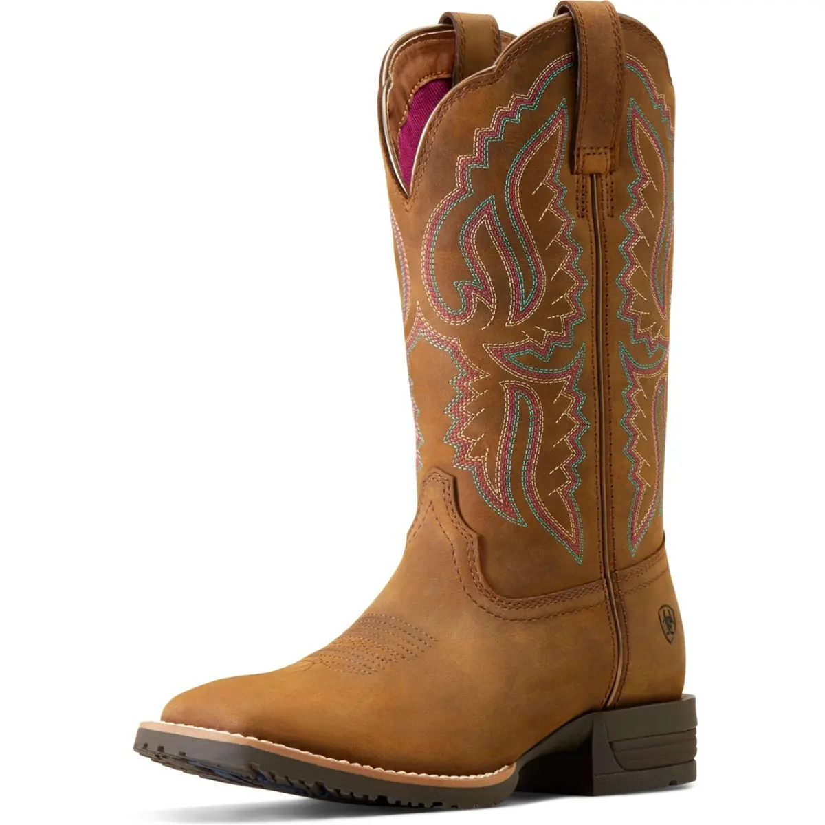 Ariat Westernlaarzen Hybrid Ranchwork Dames Distressed Tan 1