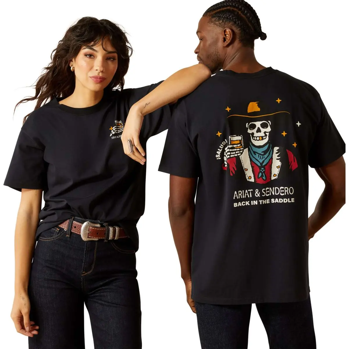Ariat T-Shirt Sendero Heren Zwart 1