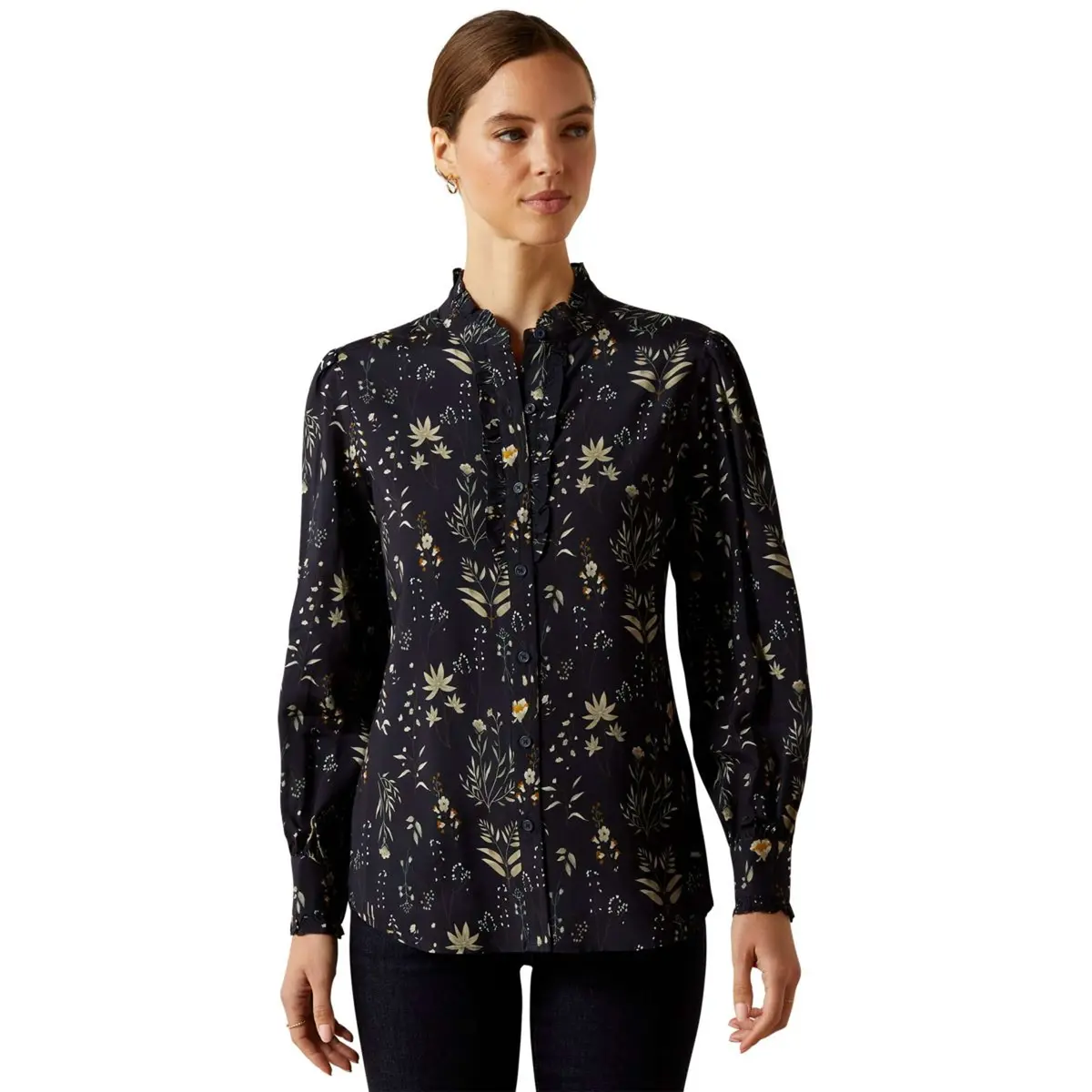 Ariat Blouse Cricklade Dames Navy 1