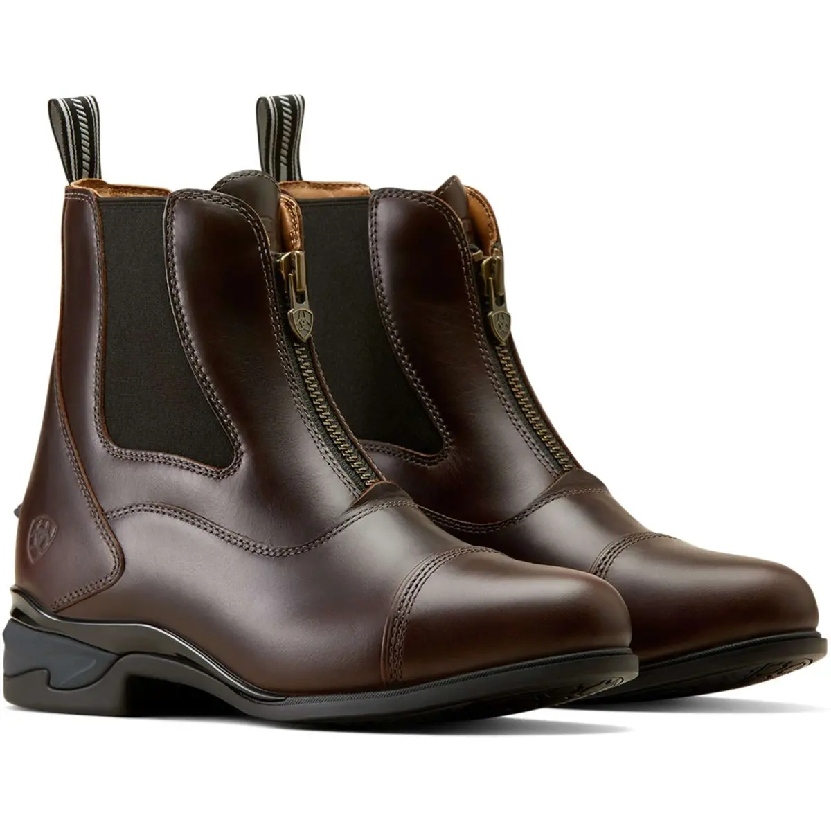 Ariat Jodhpurs Devon Zip Dames Waxed Chocolate 1