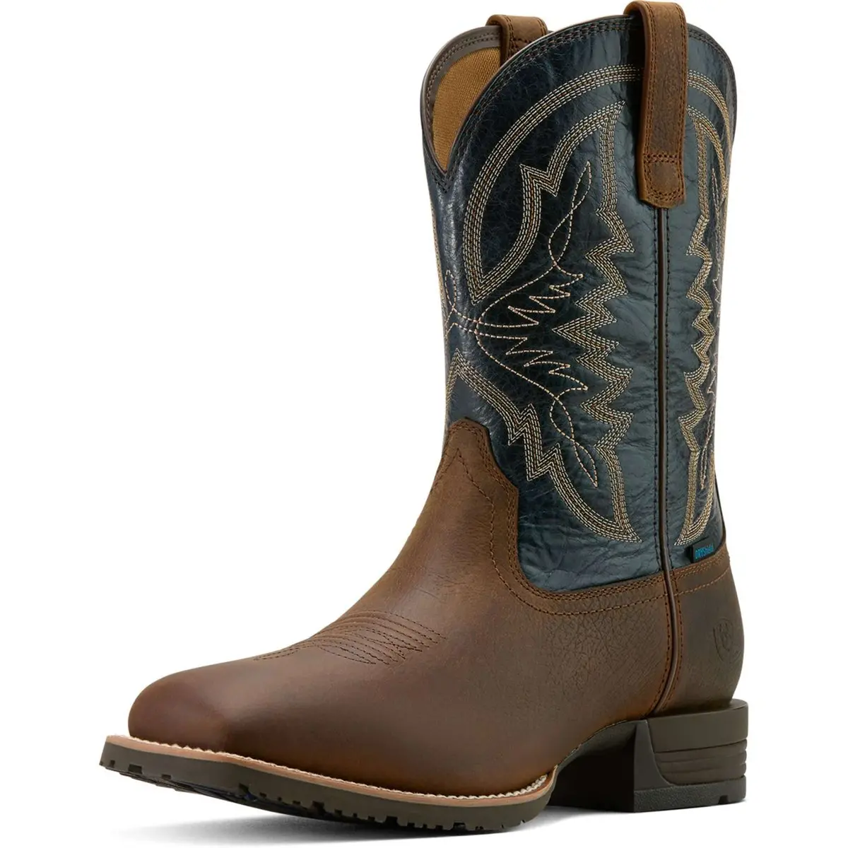Ariat Westernlaarzen Hybrid Ranchwork H2o Heren Tavern Taupe/Dark Denim 1