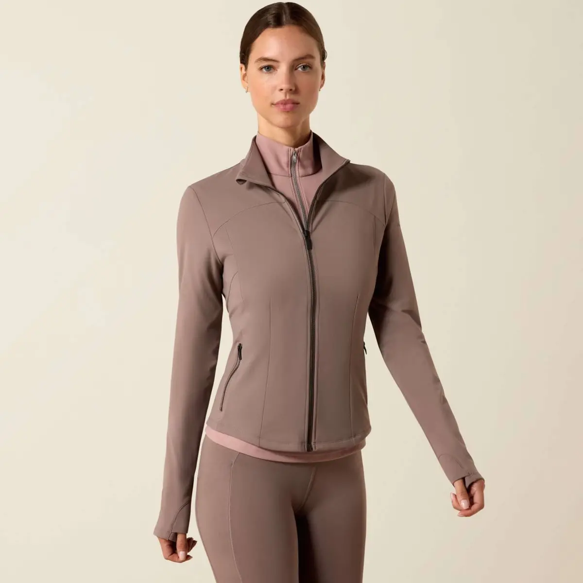 Ariat Vest Solveil Full Zip Dames Iron 1