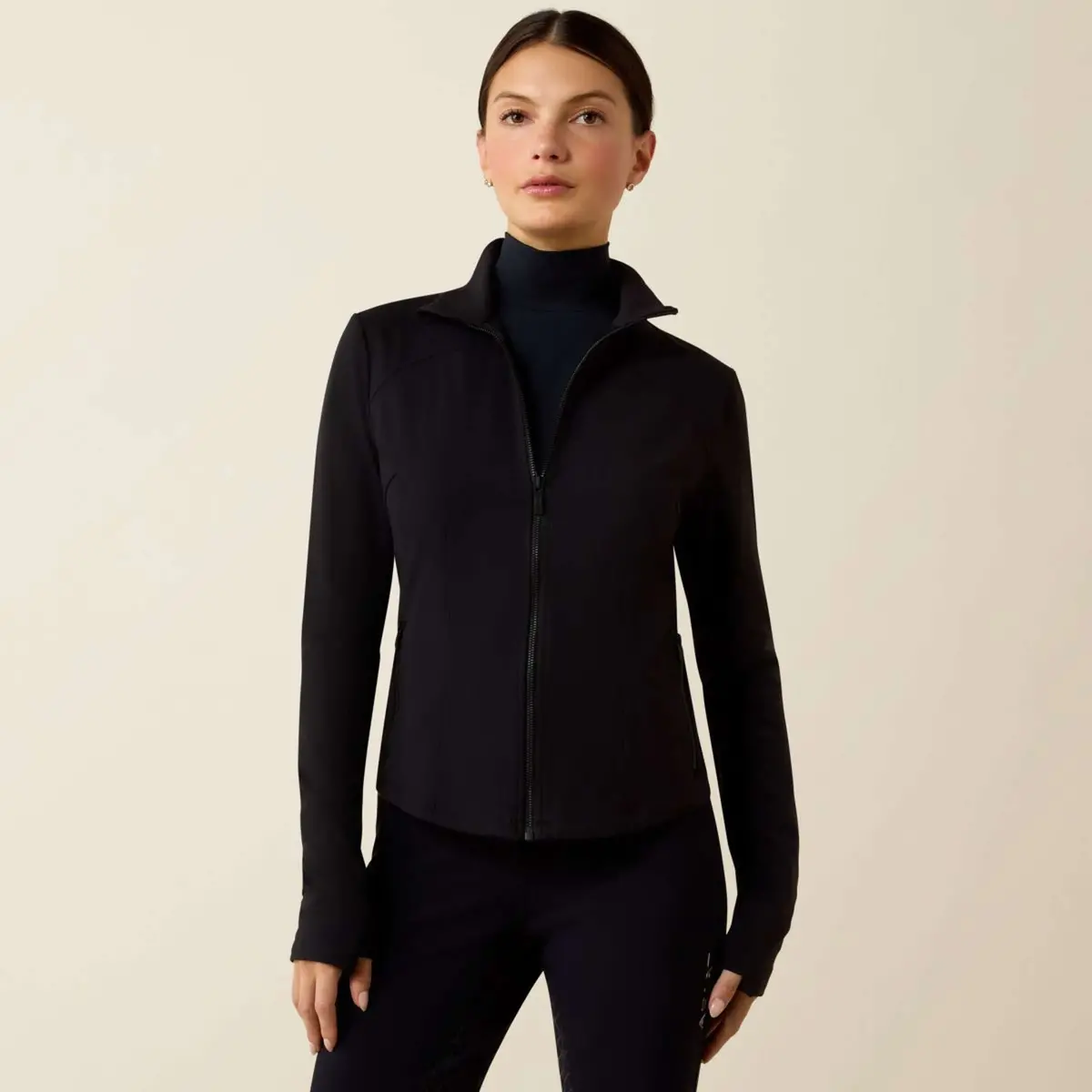 Ariat Vest Solveil Full Zip Dames Zwart 1