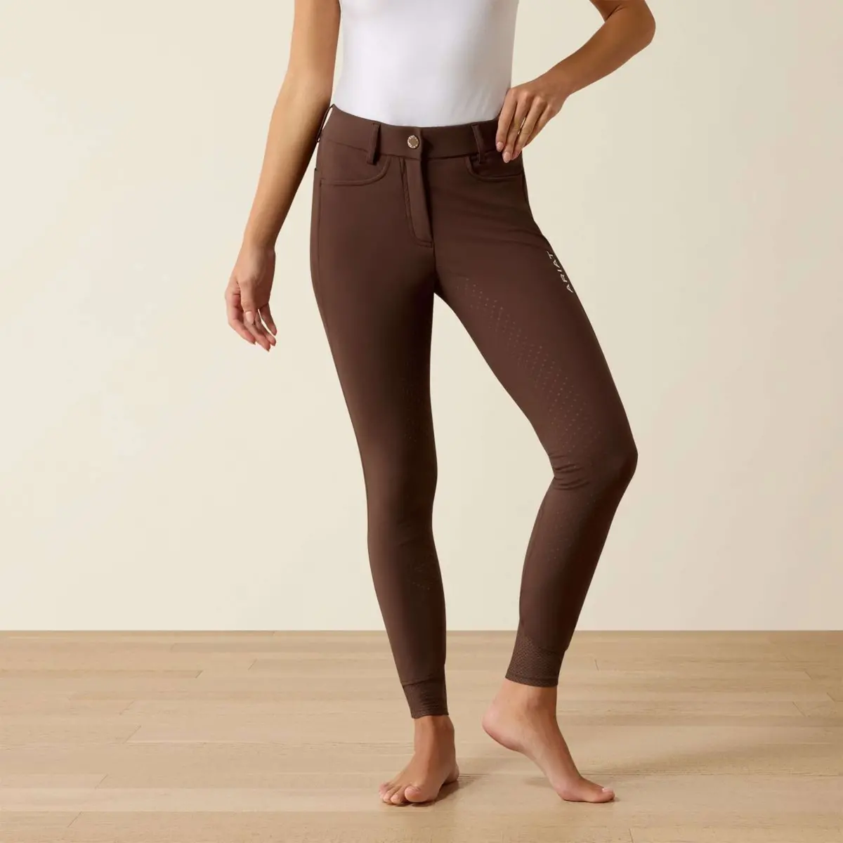 Ariat Rijbroek Tri Factor Nt Full Grip Pommel Brown 1
