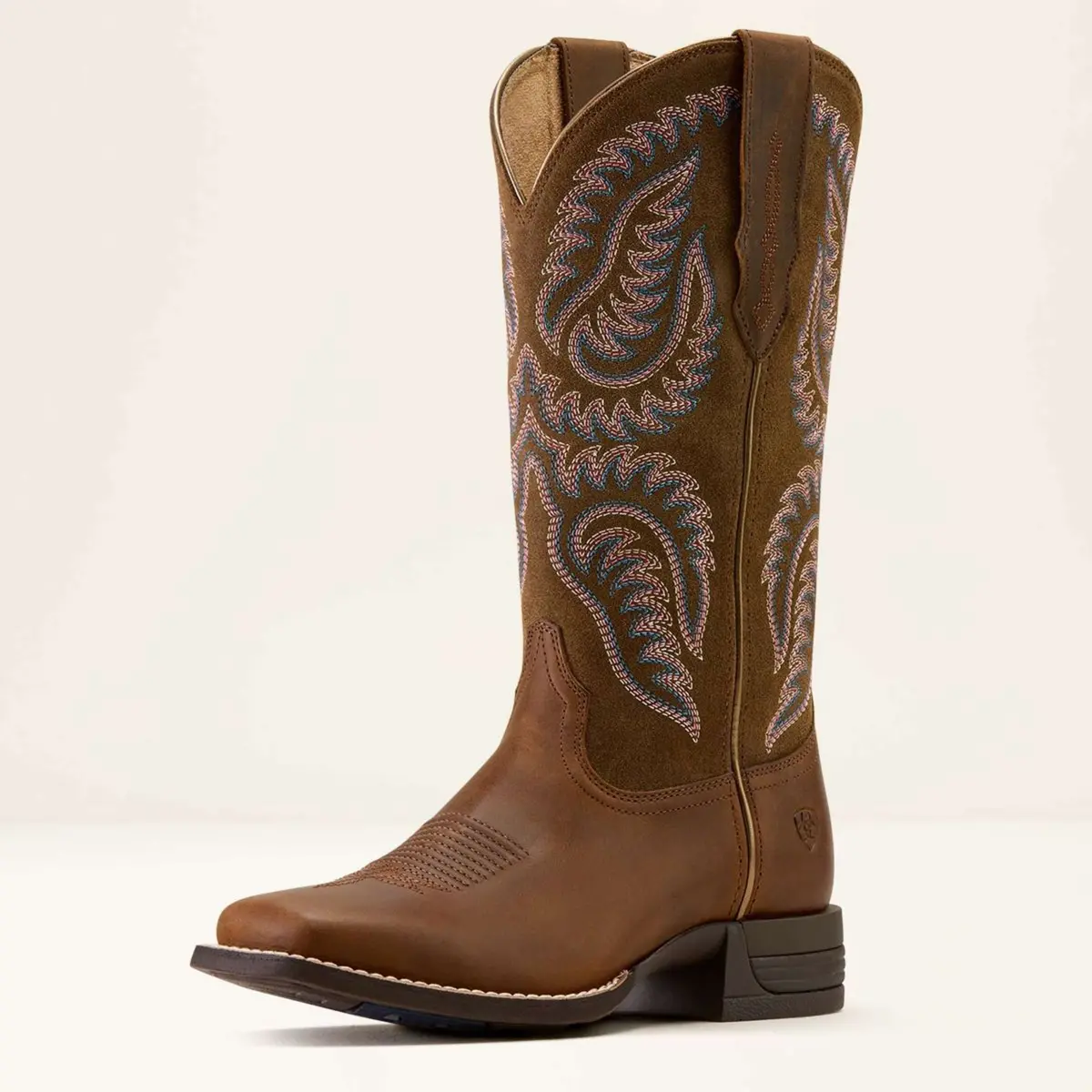Ariat Westernlaarzen Cattle Caite Dames Distressed Brown/Adobe Clay 1