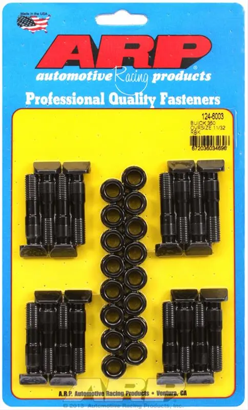 Arp Connecting Rod Bolt Kit — High-Strength Alloy Steel, 124-6003 For Performance Builds 1