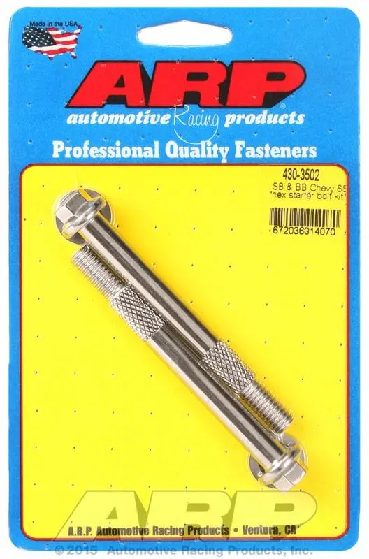 Ar430-3502 Stainless Steel Starter Motor Bolt Kit – Hex Head 1