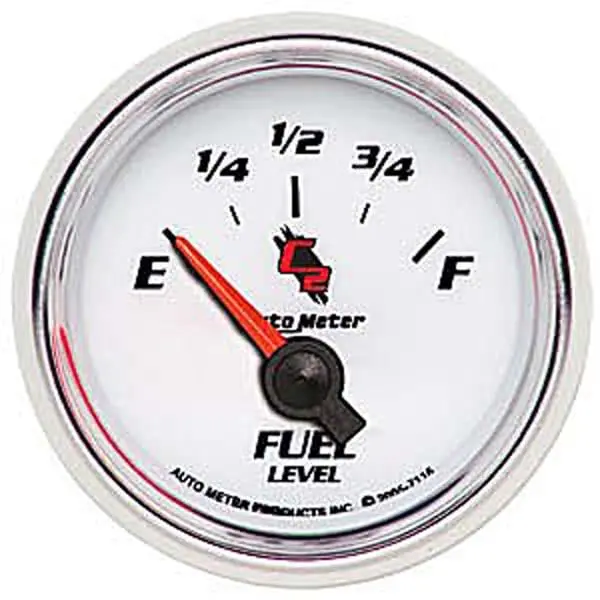 C2 Series Fuel Level Indicator Gauge – Compact Analog Dashboard Display 1