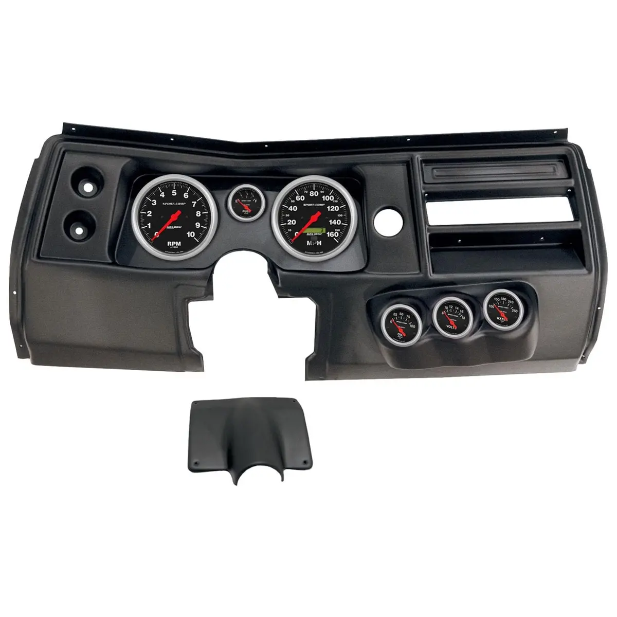 Autometer 2903-11 Sport-Comp Digital Instrument Cluster Gauge Set 1