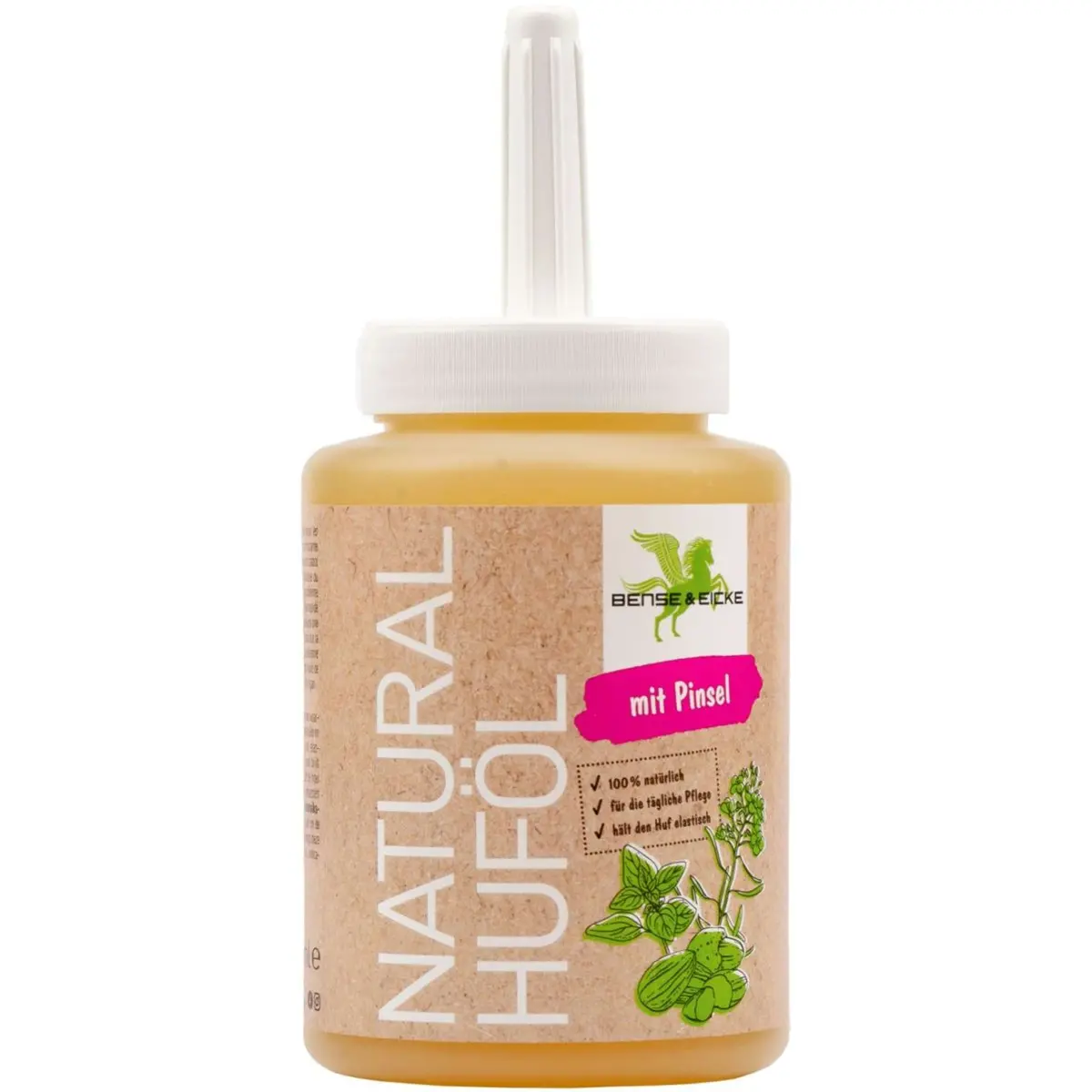 Bense & Eicke Natural Hoefolie Met Borstel 1