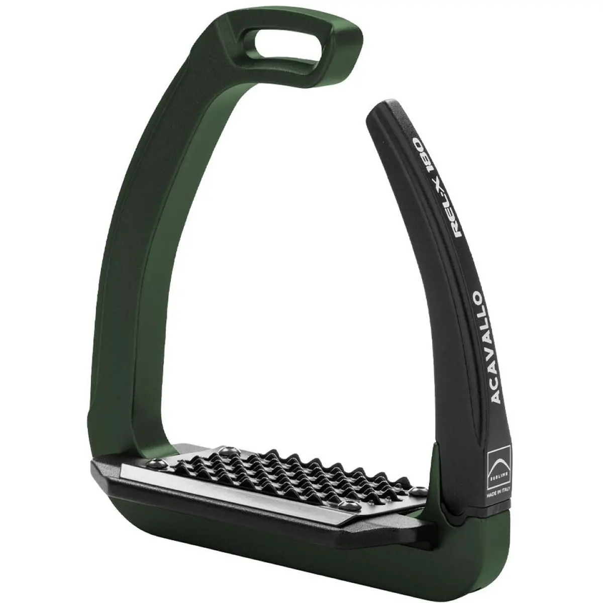 Acavallo Stijgbeugels Rel-X 180 Hunter Groen/Zwart 1