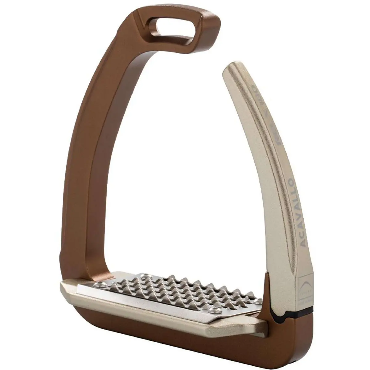 Acavallo Stijgbeugels Rel-X 180 Golden Brown/Nikkel 1