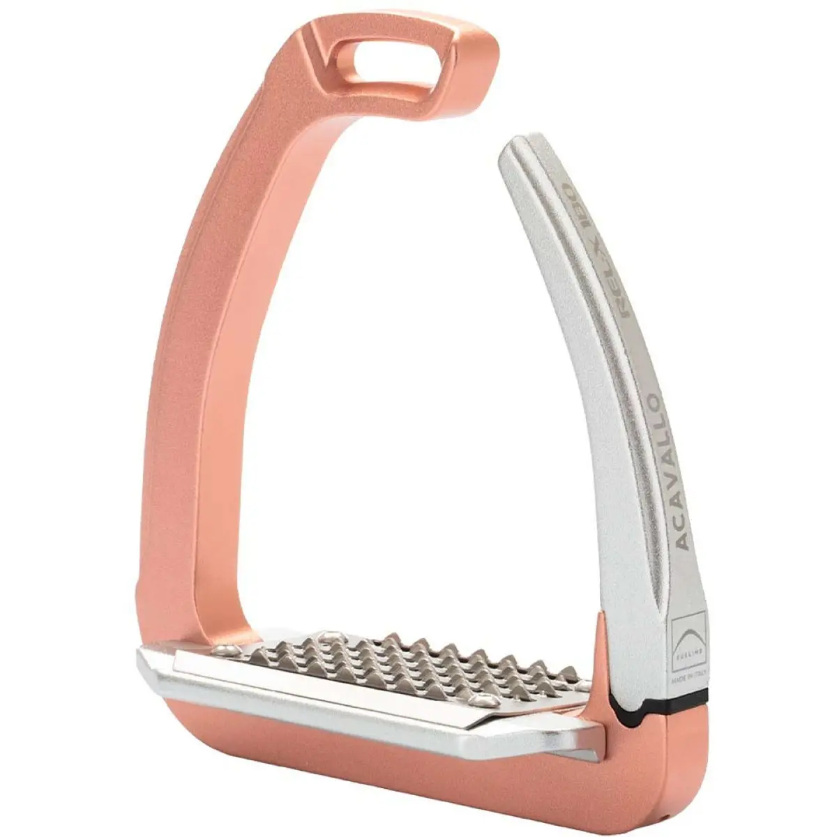 Acavallo Stijgbeugels Rel-X 180 Antique Rose/Aluminium 1