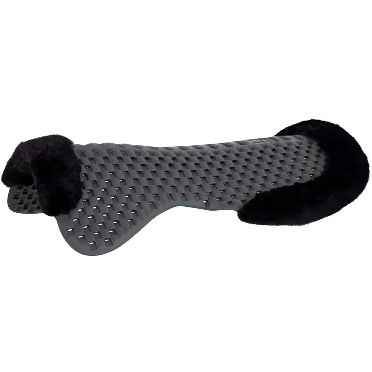 Br Zadelonderlegger Piuma Eco Wol Charcoal/Zwart 1