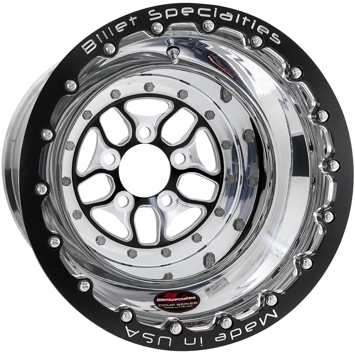 Billet Specialties Bcsbl075126565 17" X 7.5" Drag Star Wheel 1