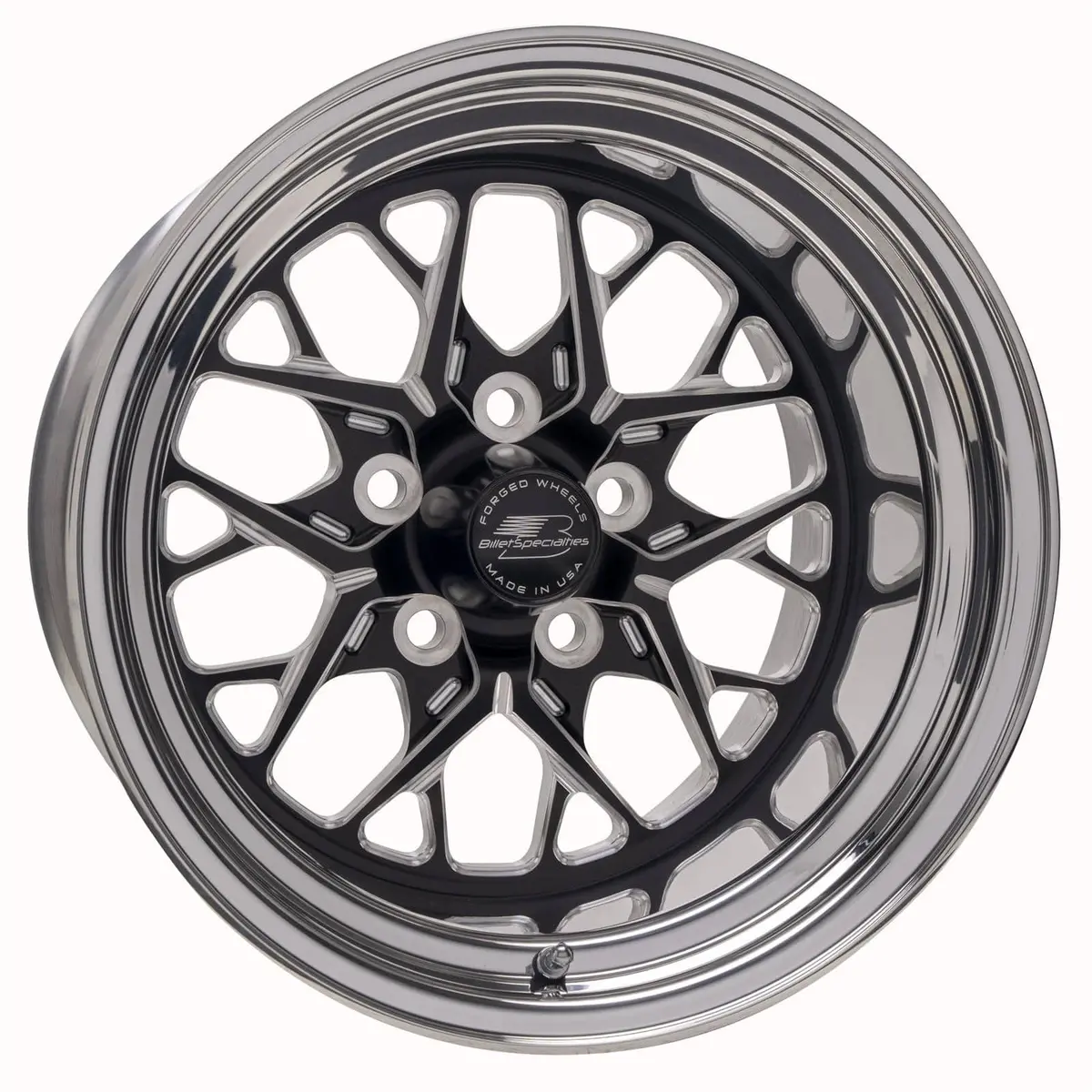 Billet Specialties Brs-Series Forged Wheel — 15" × 6", 6X135Mm, Gloss Black (Brs07560L6135) 1