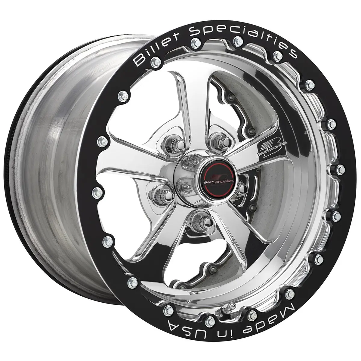 Billet Specialties Rdb95146145N 15" X 6" Rallye-Style Wheel 1