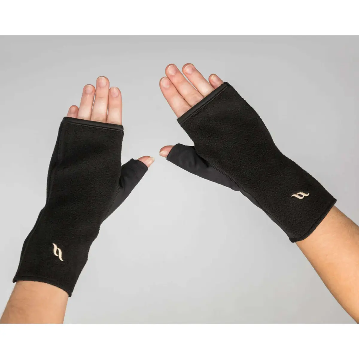 Back On Track Handschoenen Gloria Zonder Vingers Zwart 1