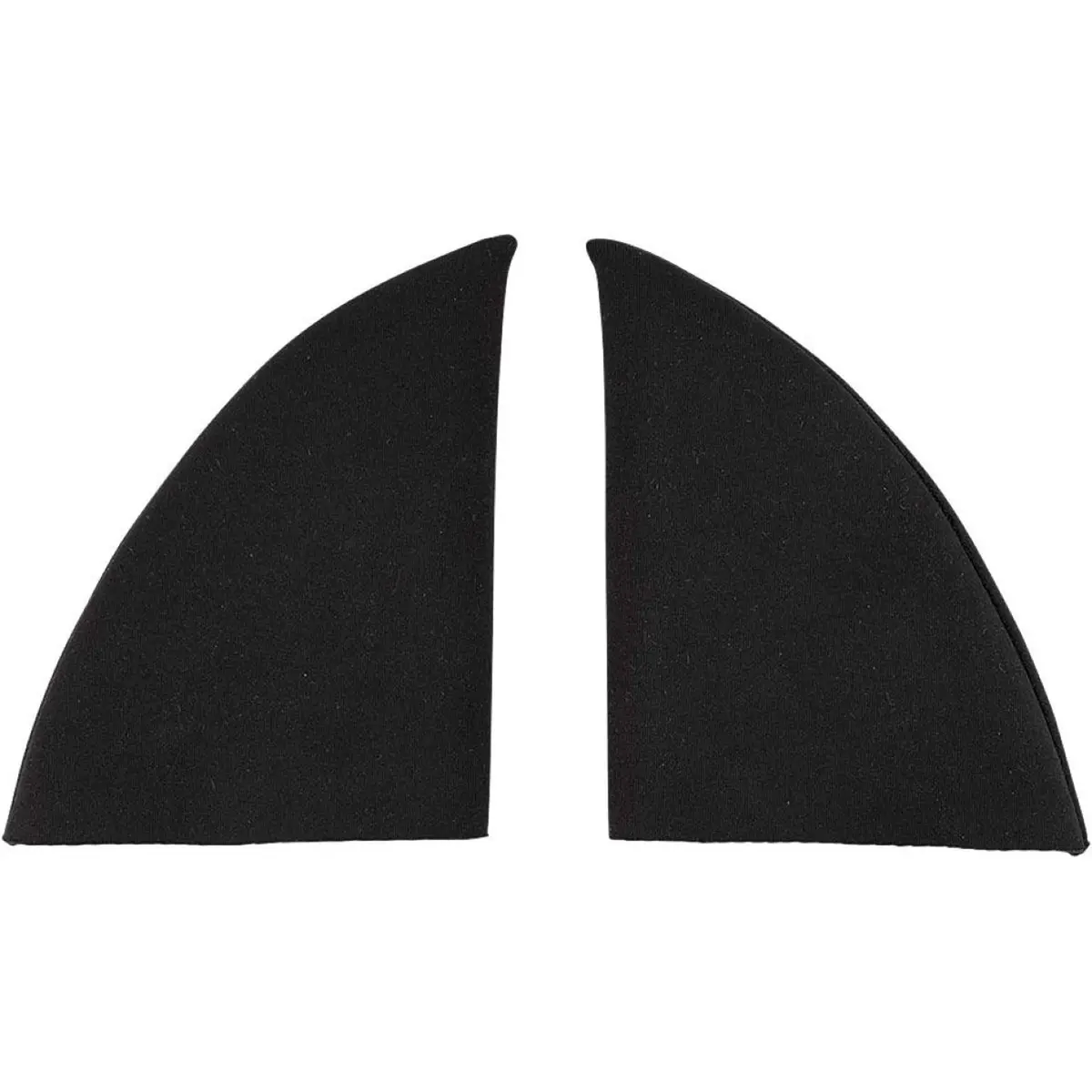 Br Geluidsdempende Inzetstukken Neoprene Zwart 1