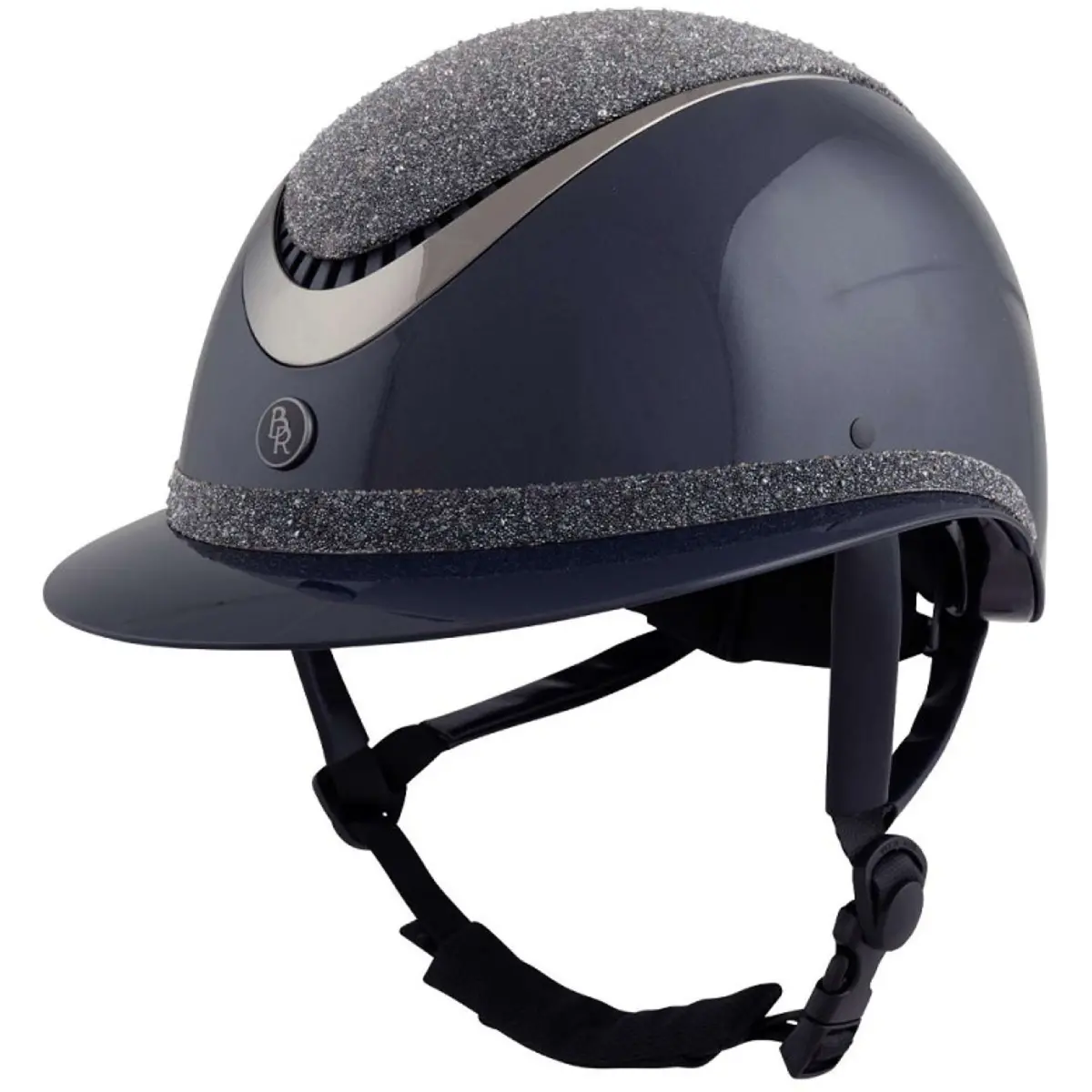 Br Cap Theta Plus Dazzling Glamourous Glossy Navy/Gunmetal 1