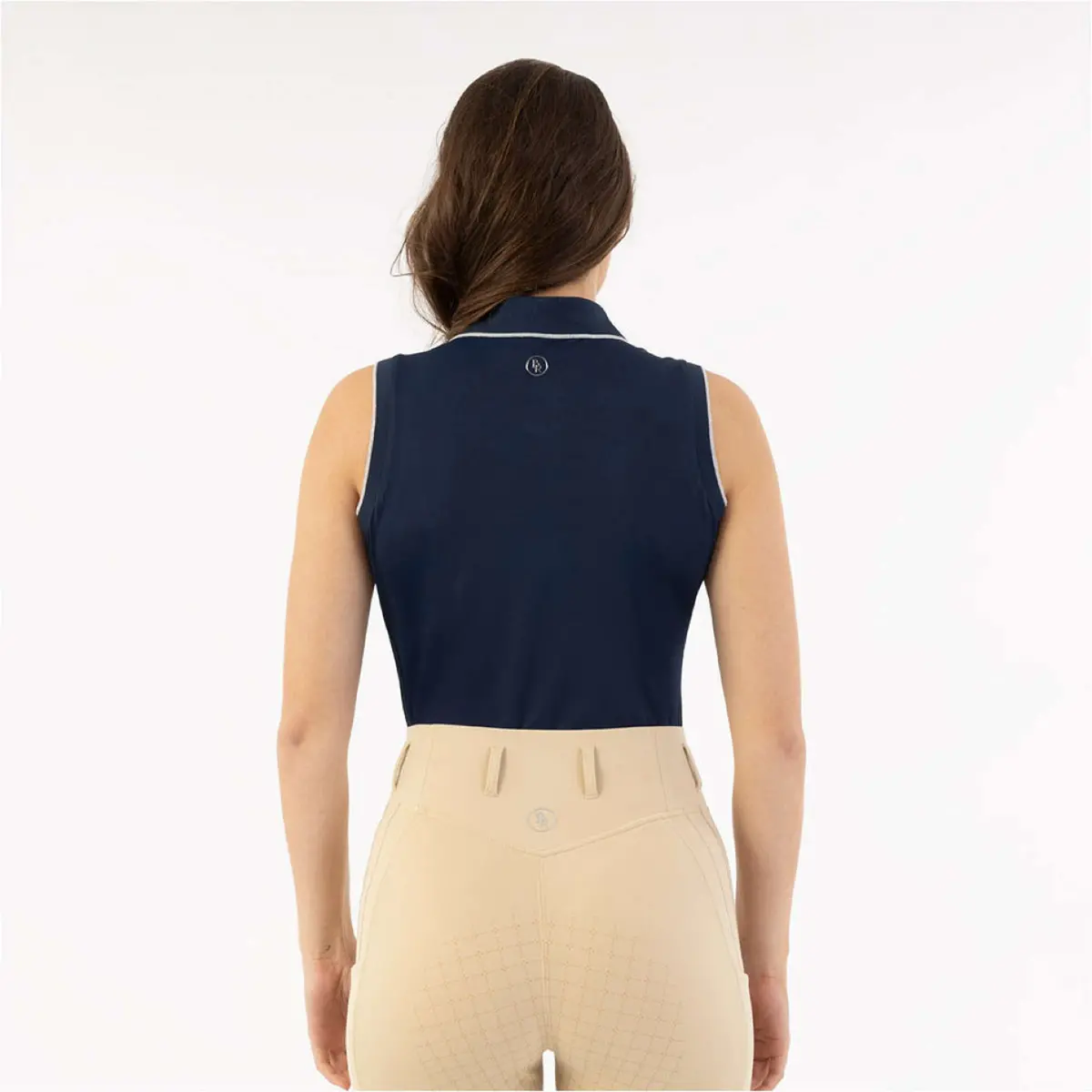 Br Polo Shirt Kiki Mouwloos Pageant Blue 2
