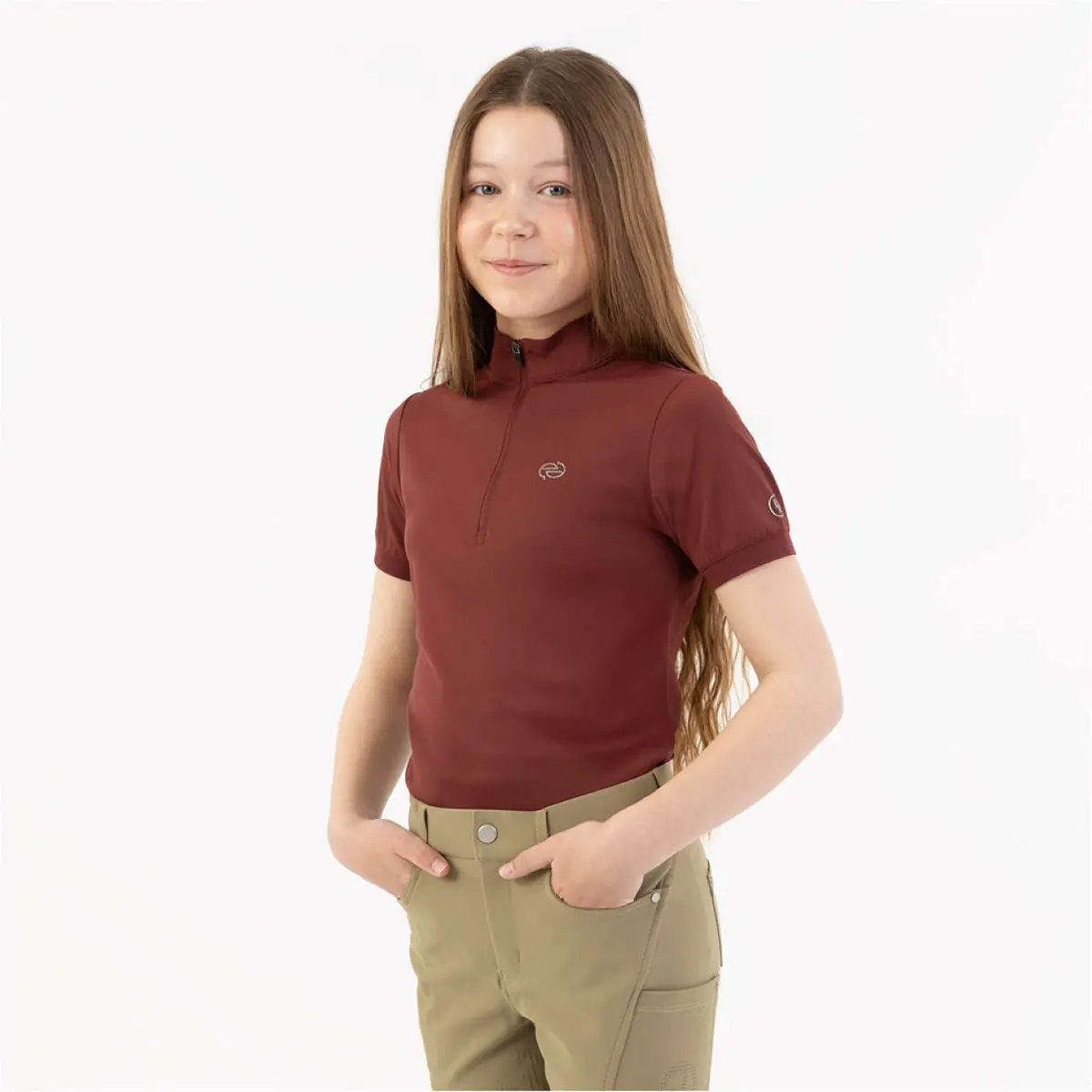 Br Shirt Kady Kinderen New Maroon 1