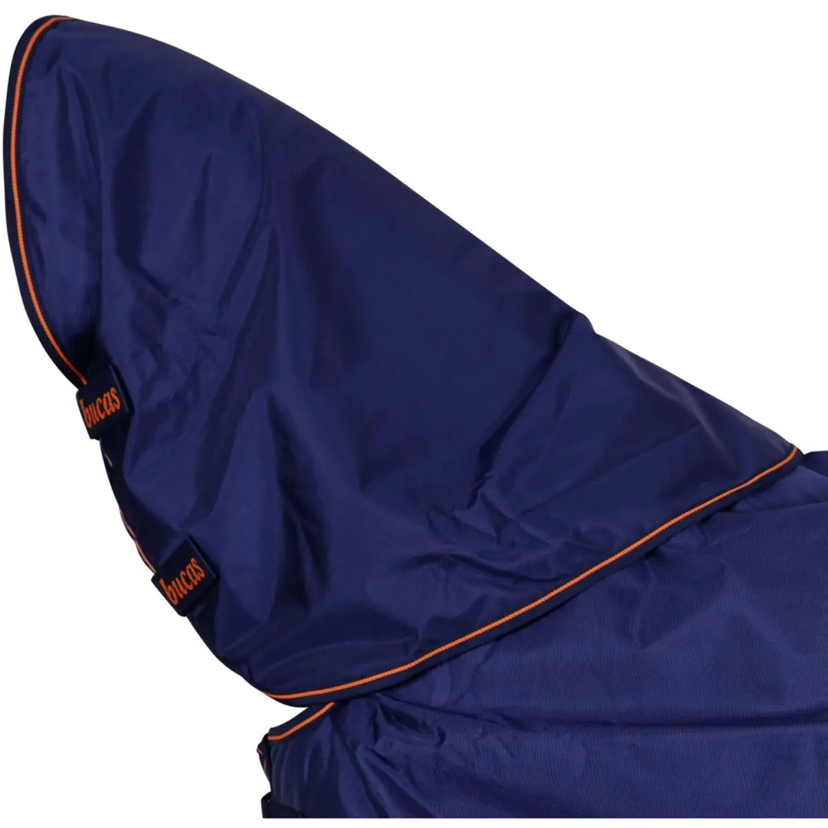 Bucas Therapy Turnout Neck Navy/Orange 1