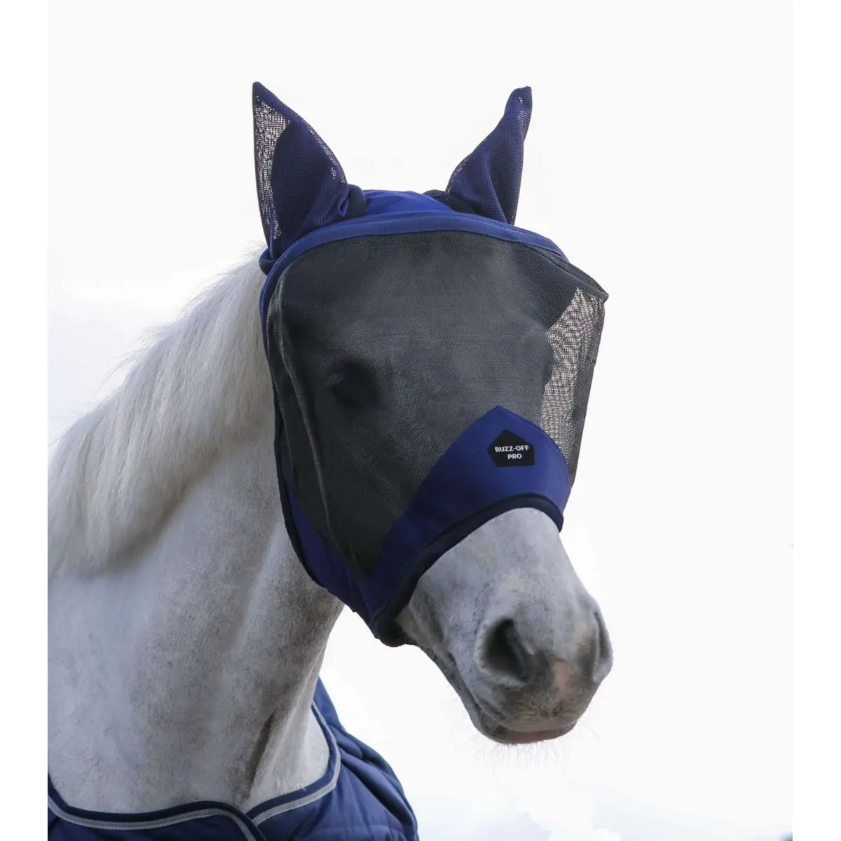 Bucas Vliegenmasker Buzz-Off Pro Navy 1