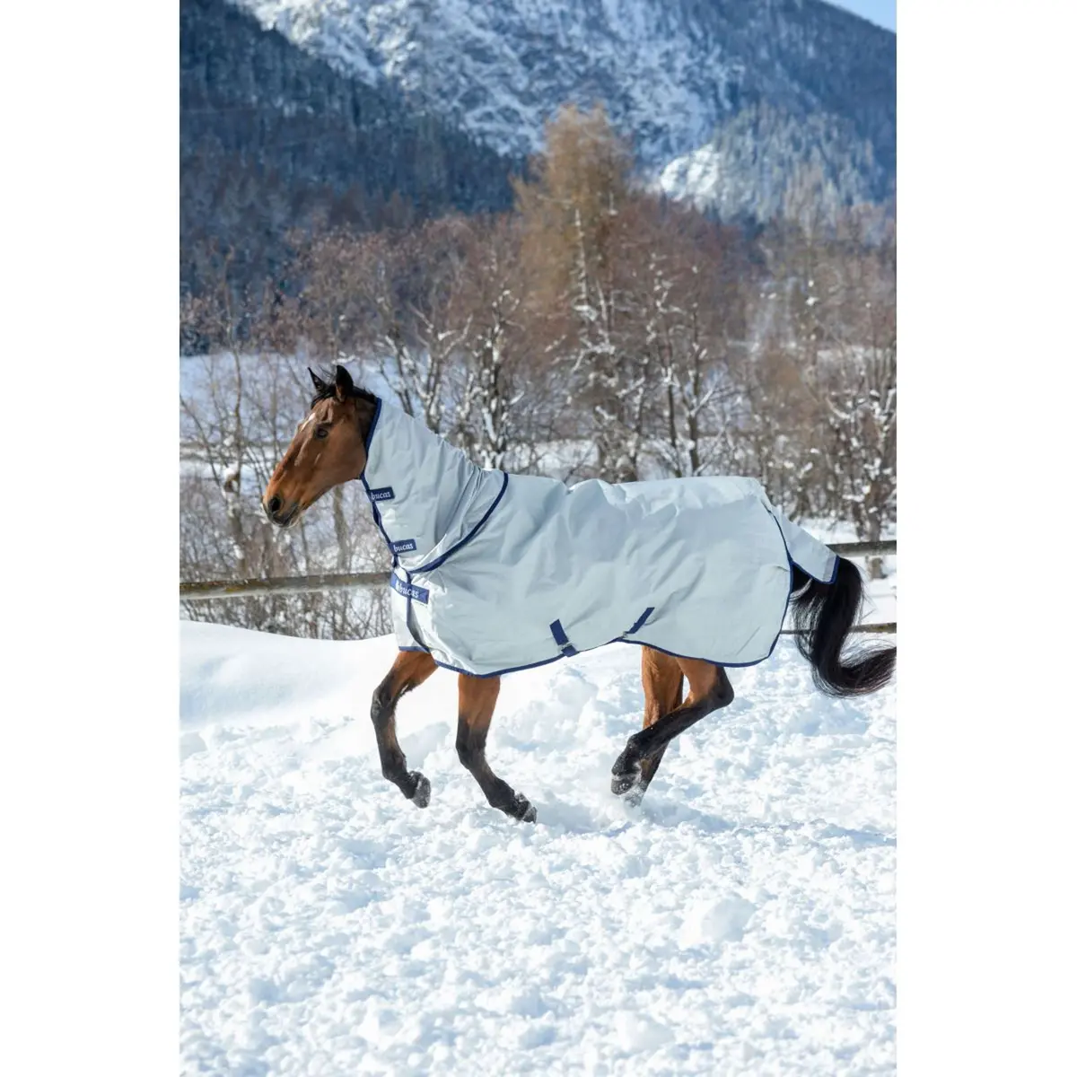 Bucas Halsstuk Power Combi Neck 300G Silver 1