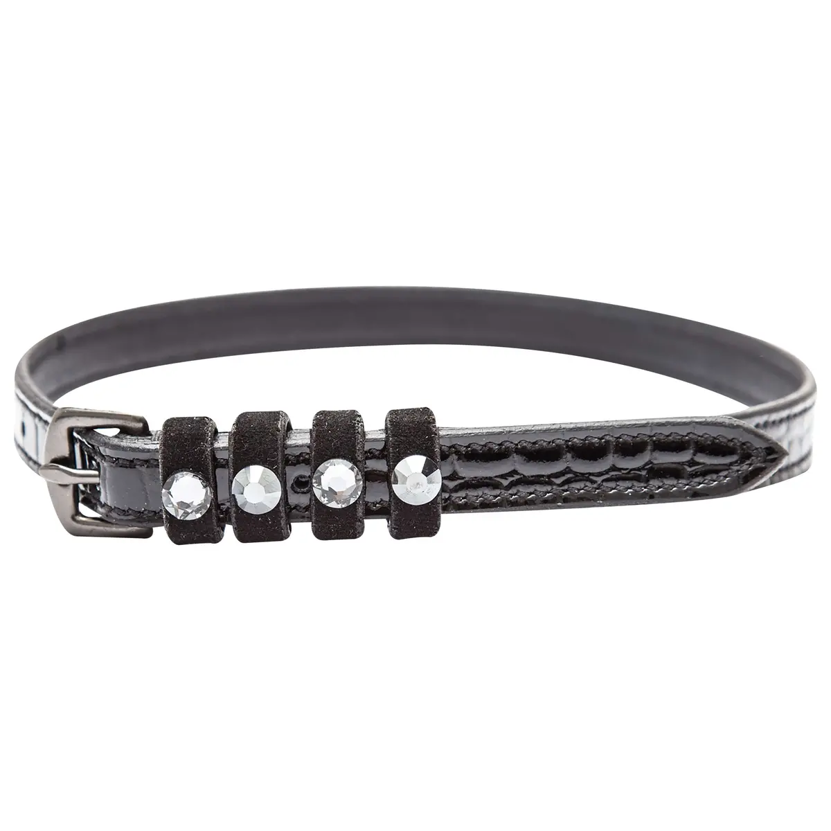 Imperial Riding Sporenriempjes Irhpardouz Black/Black Croco 1