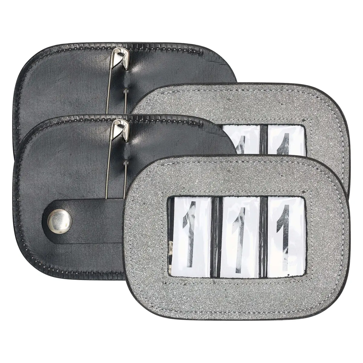 Imperial Riding Wedstrijdnummers Irhglitter Square Zilver 1