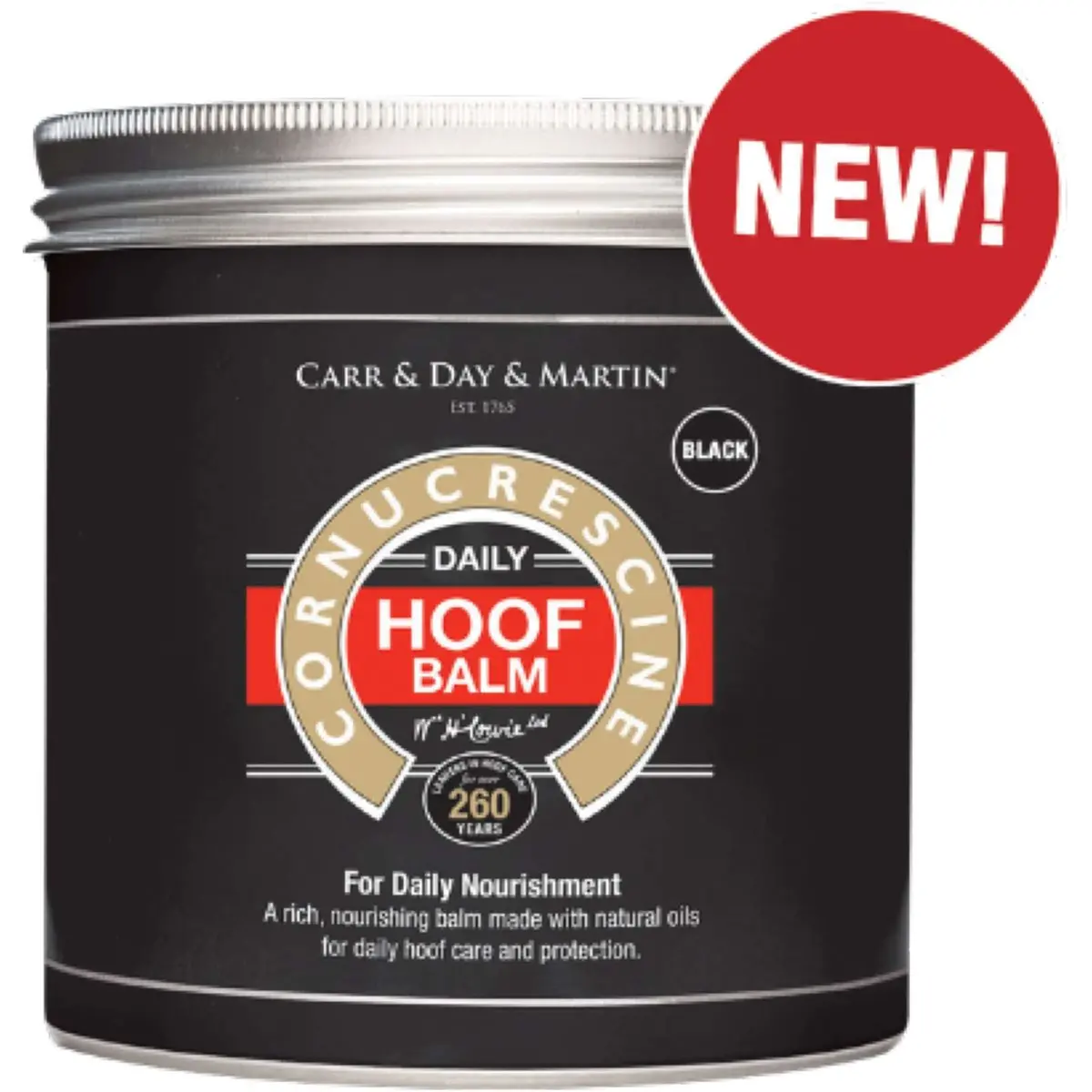 Carr & Day & Martin Cornucrescine Hoof Balm Black 1