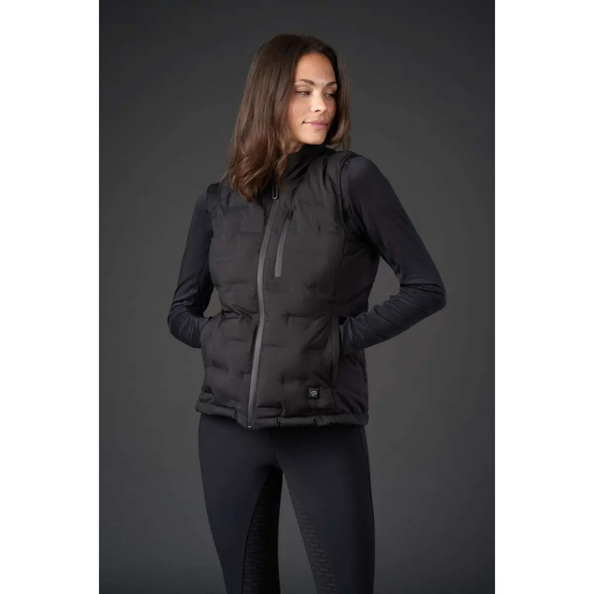 Catago Verwarmde Bodywarmer Heated Zwart 1