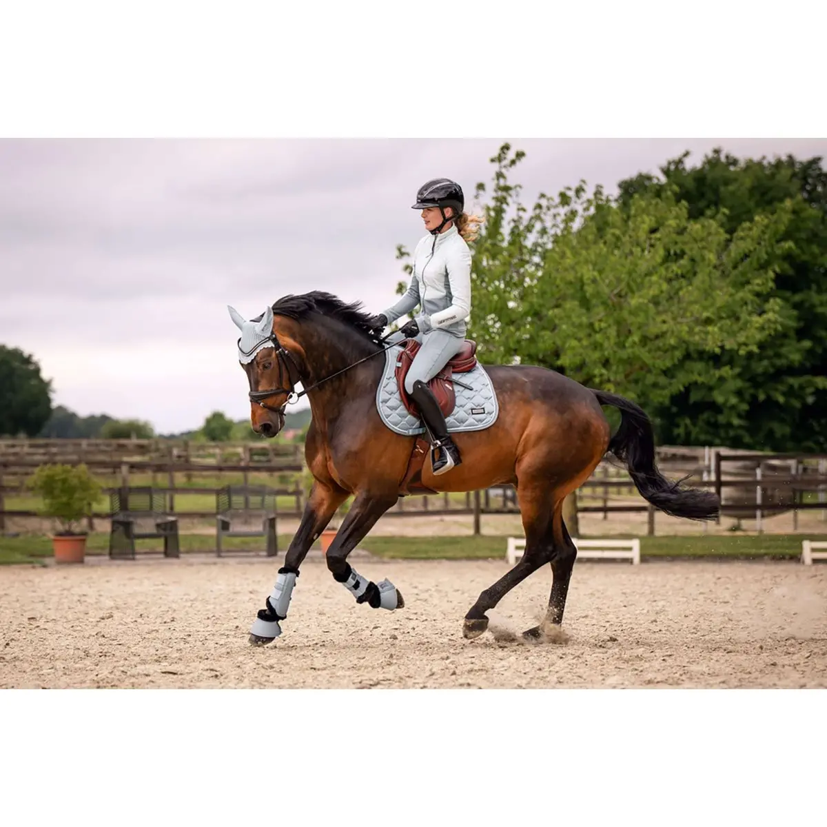 Cavallo Zadeldekje Cavalhanaya Veelzijdigheid Soft Aqua 2