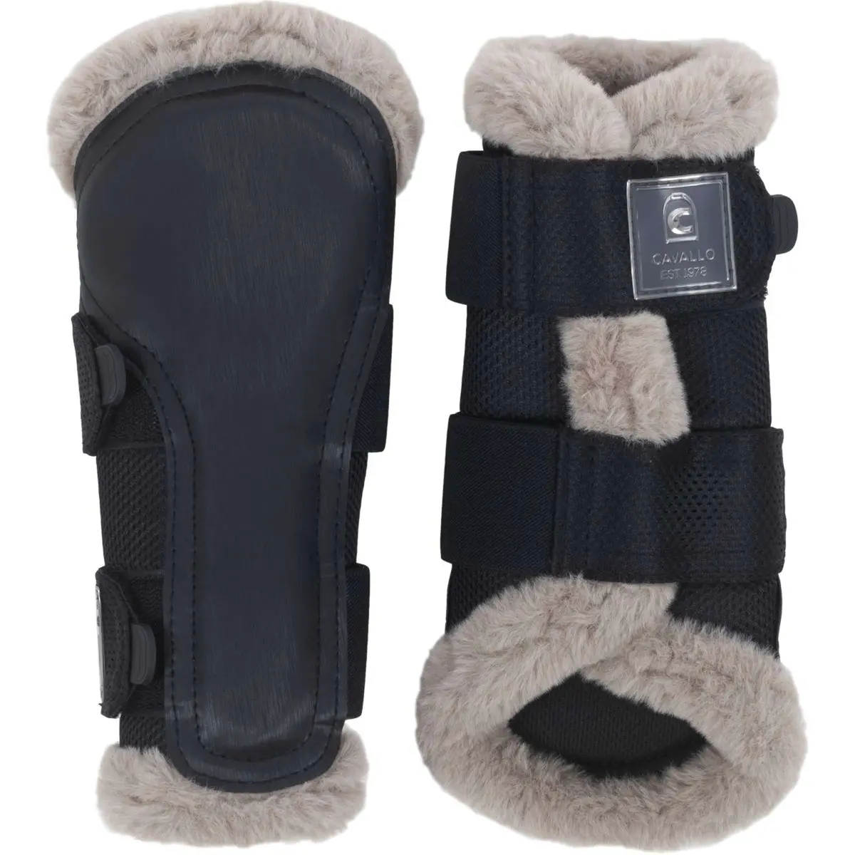 Cavallo Beenbeschermers Cavaljoca Zwart 1