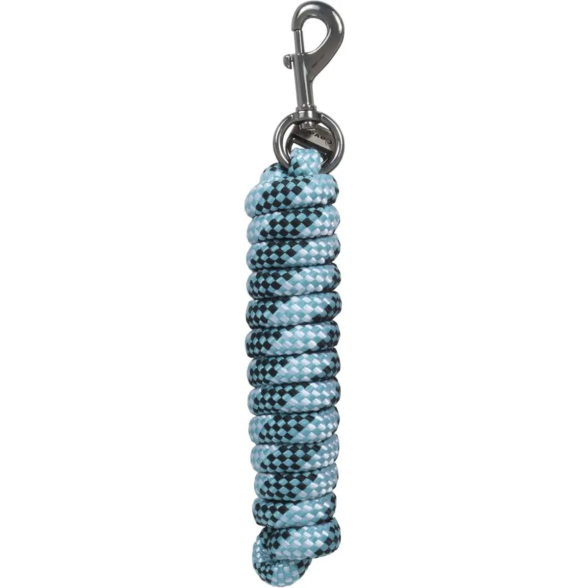 Cavallo Halstertouw Cavaljace Met Musketonhaak Soft Aqua 1
