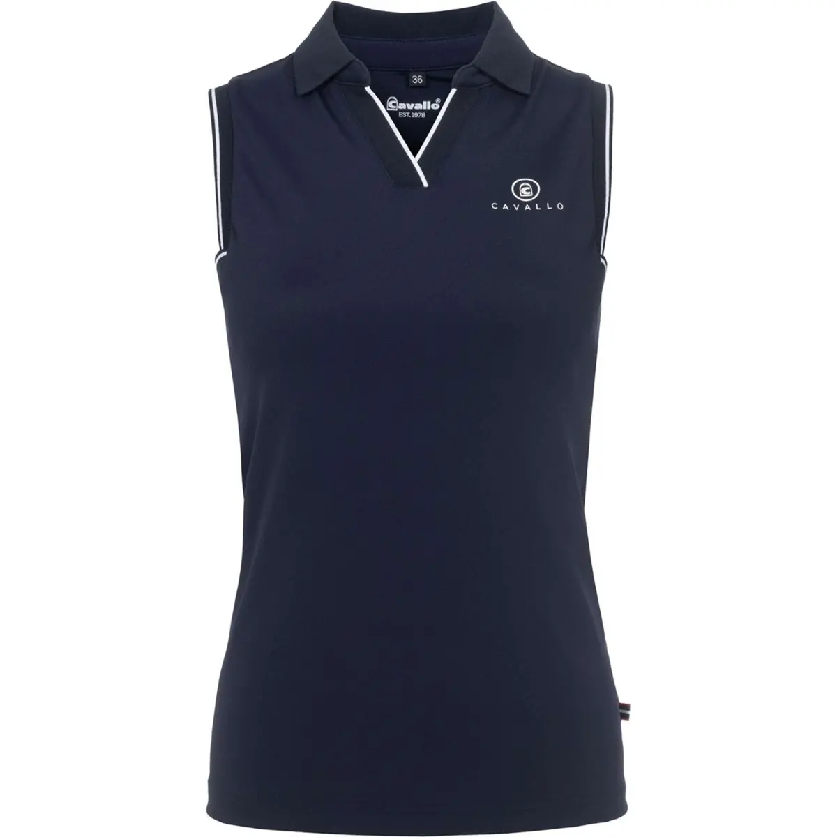 Cavallo Top Cavalbua Mouwloos Darkblue 1