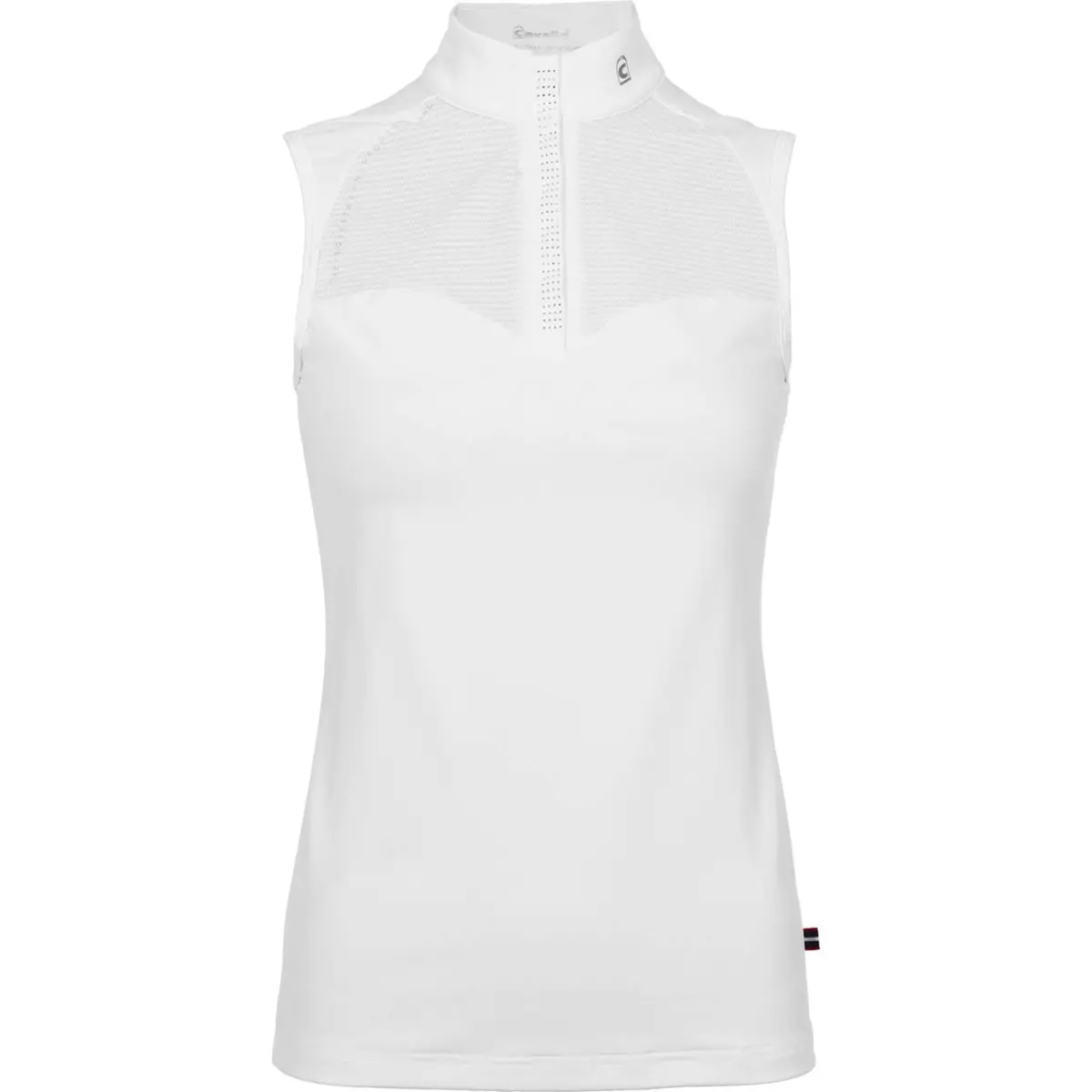 Cavallo Wedstrijdshirt Cavalbaila Mouwloos White 1