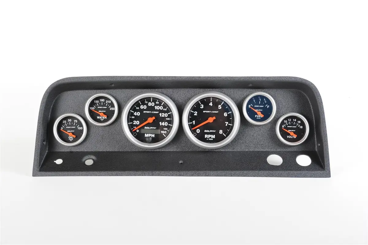 Classic Thunder Road 107641311 Instrument Panel With Autometer Gauges 1