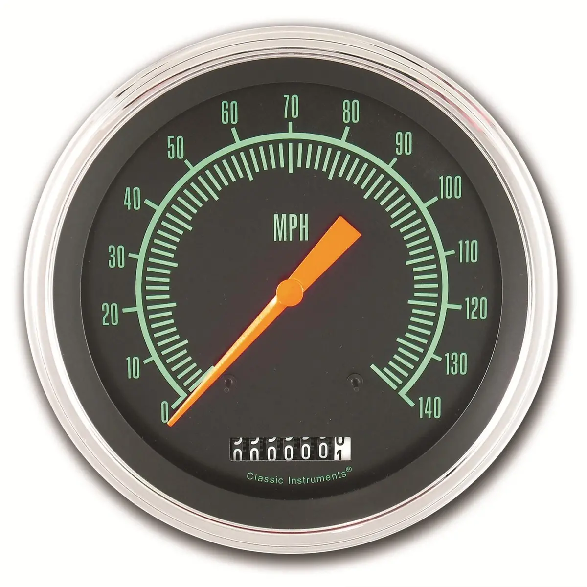 G-Stock Series Speedometer – Mechanical Cable Drive, 0–160 Mph Scale 1