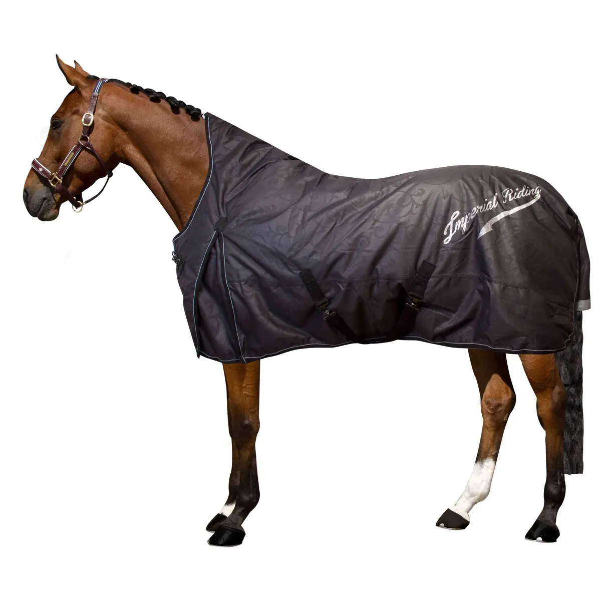 Imperial Riding Outdoordeken Irhsuper-Dry 50G Zwart 1